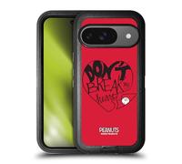 Head Case Designs Officially Licensed Peanuts Don't Break My Heart Sealed With A Kiss Ultra-Armoured Shockproof Case [Military Grade Protection] Compatible With Google Pixel 9 / Pixel 9 Pro