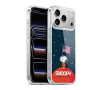 Head Case Designs Officially Licensed Peanuts Flag Secrets Of Apollo 10 Gel Case [Military Grade Protection] Compatible with Apple iPhone 17 Pro Max and Compatible with MagSafe