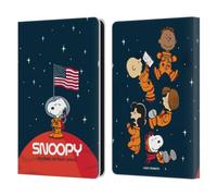 Head Case Designs Officially Licensed Peanuts Flag Secrets Of Apollo 10 Leather Wallet Case Compatible With Amazon Kindle Paperwhite 6