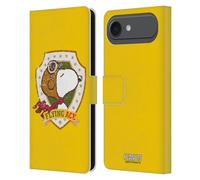 Head Case Designs Officially Licensed Peanuts Flying Ace The Many Faces Of Snoopy Leather Wallet Case Compatible With Apple iPhone 17 Air