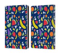 Head Case Designs Officially Licensed Peanuts Fruits and Snoopy Naturally Sweet Leather Wallet Case Compatible With Amazon Kindle Paperwhite 6