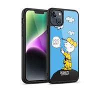 Head Case Designs Officially Licensed Peanuts Good Grief Charlie Brown Gel Armour Case [Military Grade Protection] Compatible With Apple iPhone 14 Plus