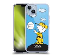 Head Case Designs Officially Licensed Peanuts Good Grief Charlie Brown Gel Case [Military Grade Protection] Compatible With Apple iPhone 14 Plus