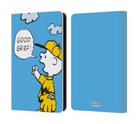 Head Case Designs Officially Licensed Peanuts Good Grief Charlie Brown Leather Wallet Case Compatible With Amazon Kindle 11th Gen 6in 2022