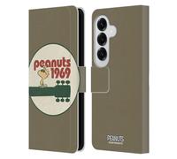 Head Case Designs Officially Licensed Peanuts Guitar 1969 Woodstock 50th Leather Wallet Case Compatible With Samsung Galaxy S26