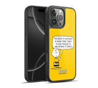 Head Case Designs Officially Licensed Peanuts Happiness Charlie Brown Gel Armour Case [Military Grade Protection] Compatible With Apple iPhone 16 Pro Max