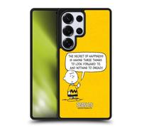 Head Case Designs Officially Licensed Peanuts Happiness Charlie Brown Gel Armour Case [Military Grade Protection] Compatible With Samsung Galaxy S25 Ultra