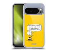 Head Case Designs Officially Licensed Peanuts Happiness Charlie Brown Gel Case [Military Grade Protection] Compatible With Google Pixel 10