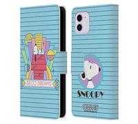 Head Case Designs Officially Licensed Peanuts House Dreams Snoopy Deco Dreams Leather Wallet Case Compatible With Apple iPhone 11