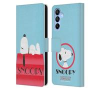 Head Case Designs Officially Licensed Peanuts House Snoopy Deco Dreams Leather Wallet Case Compatible With Samsung Galaxy A16 5G