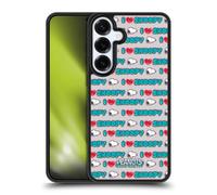 Head Case Designs Officially Licensed Peanuts I Love Pattern Snoopy Boardwalk Airbrush Gel Armour Case [Military Grade Protection] Compatible With Samsung Galaxy S25+