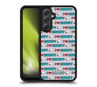 Head Case Designs Officially Licensed Peanuts I Love Pattern Snoopy Boardwalk Airbrush Gel Armour Case [Military Grade Protection] Compatible With Samsung Galaxy A54 5G
