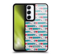 Head Case Designs Officially Licensed Peanuts I Love Pattern Snoopy Boardwalk Airbrush Gel Armour Case [Military Grade Protection] Compatible With Samsung Galaxy A55 5G