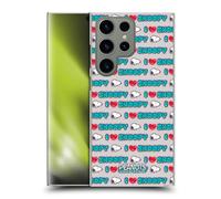 Head Case Designs Officially Licensed Peanuts I Love Pattern Snoopy Boardwalk Airbrush Hard Back Case Compatible With Samsung Galaxy S24 Ultra 5G
