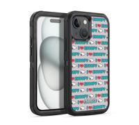 Head Case Designs Officially Licensed Peanuts I Love Pattern Snoopy Boardwalk Airbrush Ultra-Armoured Shockproof Case [Military Grade Protection] Compatible With Apple iPhone 15