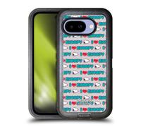 Head Case Designs Officially Licensed Peanuts I Love Pattern Snoopy Boardwalk Airbrush Ultra-Armoured Shockproof Case [Military Grade Protection] Compatible With Google Pixel 9A