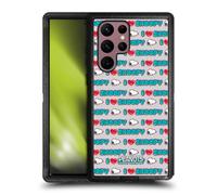 Head Case Designs Officially Licensed Peanuts I Love Pattern Snoopy Boardwalk Airbrush Ultra-Armoured Shockproof Case [Military Grade Protection] Compatible With Samsung Galaxy S22 Ultra 5G