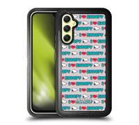 Head Case Designs Officially Licensed Peanuts I Love Pattern Snoopy Boardwalk Airbrush Ultra-Armoured Shockproof Case [Military Grade Protection] Compatible With Samsung Galaxy A34 5G