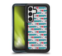 Head Case Designs Officially Licensed Peanuts I Love Pattern Snoopy Boardwalk Airbrush Ultra-Armoured Shockproof Case [Military Grade Protection] Compatible With Samsung Galaxy S24 5G