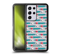 Head Case Designs Officially Licensed Peanuts I Love Pattern Snoopy Boardwalk Airbrush Ultra-Armoured Shockproof Case [Military Grade Protection] Compatible With Samsung Galaxy S21 Ultra 5G