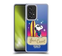 Head Case Designs Officially Licensed Peanuts Joe Cool Surf Snoopy Boardwalk Airbrush Gel Case [Military Grade Protection] Compatible With Samsung Galaxy A53 5G (2022)