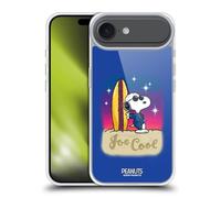 Head Case Designs Officially Licensed Peanuts Joe Cool Surf Snoopy Boardwalk Airbrush Gel Case [Military Grade Protection] Compatible With Apple iPhone 17 Air