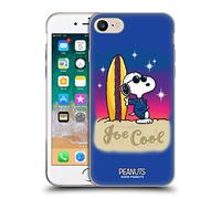 Head Case Designs Officially Licensed Peanuts Joe Cool Surf Snoopy Boardwalk Airbrush Soft Gel Case [Military Grade Protection] Compatible With Apple iPhone 7/8 / SE 2020 & 2022