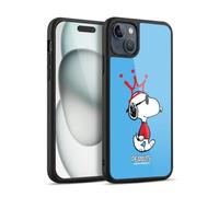Head Case Designs Officially Licensed Peanuts Joe Cool The Many Faces Of Snoopy Gel Armour Case [Military Grade Protection] Compatible With Apple iPhone 15 Plus