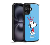 Head Case Designs Officially Licensed Peanuts Joe Cool The Many Faces Of Snoopy Gel Armour Case [Military Grade Protection] Compatible With Apple iPhone 16
