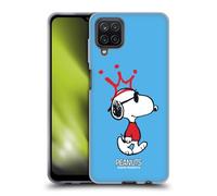Head Case Designs Officially Licensed Peanuts Joe Cool The Many Faces Of Snoopy Gel Case [Military Grade Protection] Compatible With Samsung Galaxy A12 (2020)