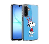 Head Case Designs Officially Licensed Peanuts Joe Cool The Many Faces Of Snoopy Gel Case [Military Grade Protection] Compatible With Samsung Galaxy A17 4G / 5G