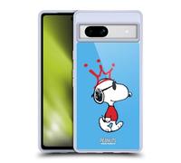 Head Case Designs Officially Licensed Peanuts Joe Cool The Many Faces Of Snoopy Gel Case [Military Grade Protection] Compatible With Google Pixel 7a