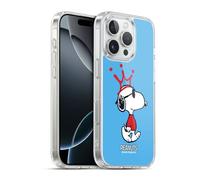 Head Case Designs Officially Licensed Peanuts Joe Cool The Many Faces Of Snoopy Gel Case [Military Grade Protection] Compatible with Apple iPhone 16 Pro and Compatible with MagSafe