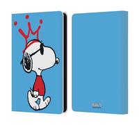 Head Case Designs Officially Licensed Peanuts Joe Cool The Many Faces Of Snoopy Leather Wallet Case Compatible With Kindle Paperwhite 5 (2021)