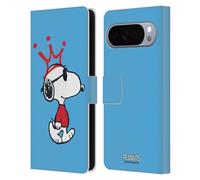 Head Case Designs Officially Licensed Peanuts Joe Cool The Many Faces Of Snoopy Leather Wallet Case Compatible With Google Pixel 10 Pro XL