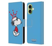 Head Case Designs Officially Licensed Peanuts Joe Cool The Many Faces Of Snoopy Leather Wallet Case Compatible With Apple iPhone 17