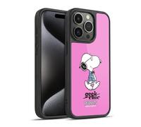 Head Case Designs Officially Licensed Peanuts Joe Preppy The Many Faces Of Snoopy Gel Armour Case [Military Grade Protection] Compatible With Apple iPhone 15 Pro