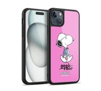 Head Case Designs Officially Licensed Peanuts Joe Preppy The Many Faces Of Snoopy Gel Armour Case [Military Grade Protection] Compatible With Apple iPhone 15 Plus