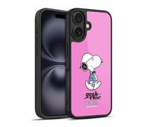 Head Case Designs Officially Licensed Peanuts Joe Preppy The Many Faces Of Snoopy Gel Armour Case [Military Grade Protection] Compatible With Apple iPhone 16