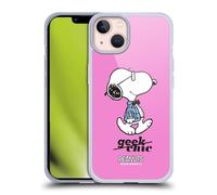 Head Case Designs Officially Licensed Peanuts Joe Preppy The Many Faces Of Snoopy Gel Case [Military Grade Protection] Compatible with Apple iPhone 13 and Compatible with MagSafe