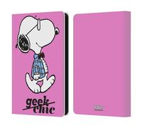 Head Case Designs Officially Licensed Peanuts Joe Preppy The Many Faces Of Snoopy Leather Wallet Case Compatible With Kindle Paperwhite 5 (2021)