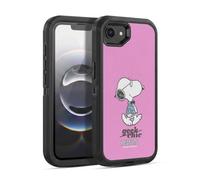 Head Case Designs Officially Licensed Peanuts Joe Preppy The Many Faces Of Snoopy Ultra-Armoured Shockproof Case [Military Grade Protection] Compatible With Apple iPhone 16e / iPhone 17e