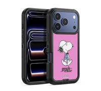 Head Case Designs Officially Licensed Peanuts Joe Preppy The Many Faces Of Snoopy Ultra-Armoured Shockproof Case [Military Grade Protection] Compatible With Apple iPhone 17 Pro