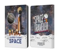 Head Case Designs Officially Licensed Peanuts Journey to Deep Space Secrets Of Apollo 10 Leather Wallet Case Compatible With Amazon Kindle Paperwhite 6