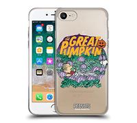 Head Case Designs Officially Licensed Peanuts Linus And Snoopy Spooktacular Gel Case [Military Grade Protection] Compatible with Apple iPhone 7/8 / SE 2020 & 2022 and Compatible with MagSafe