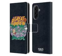 Head Case Designs Officially Licensed Peanuts Linus And Snoopy Spooktacular Leather Wallet Case Compatible With Samsung Galaxy A17 4G / 5G