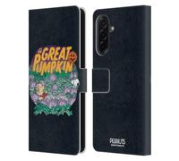 Head Case Designs Officially Licensed Peanuts Linus And Snoopy Spooktacular Leather Wallet Case Compatible With Samsung Galaxy A36 5G