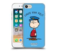 Head Case Designs Officially Licensed Peanuts Linus van Pelt Characters Gel Case [Military Grade Protection] Compatible with Apple iPhone 7/8 / SE 2020 & 2022 and Compatible with MagSafe