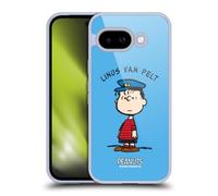 Head Case Designs Officially Licensed Peanuts Linus van Pelt Characters Gel Case [Military Grade Protection] Compatible With Google Pixel 9A