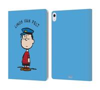 Head Case Designs Officially Licensed Peanuts Linus van Pelt Characters Leather Wallet Case Compatible With Apple iPad Air 13 2024/2025